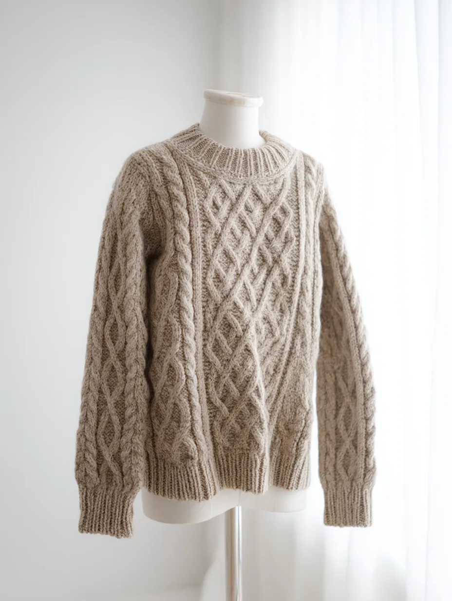 Nordic Pullover, Jacquard — design render