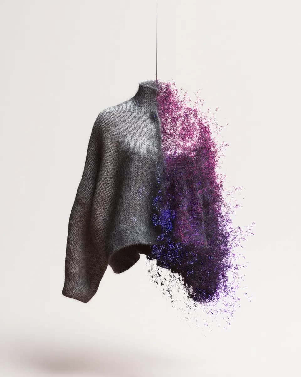 Knitwear design render 2